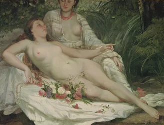 Badhers of Twee naakte vrouwen